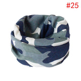 Baby Cotton Neck Scarf Cute Print Children Warm Scarf Kids Collars Autumn Winter Boys Girls Ring Scarf Baby Cloth Accessories