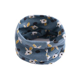 Baby Cotton Neck Scarf Cute Print Children Warm Scarf Kids Collars Autumn Winter Boys Girls Ring Scarf Baby Cloth Accessories