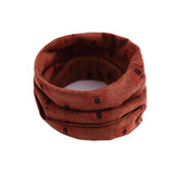 Baby Cotton Neck Scarf Cute Print Children Warm Scarf Kids Collars Autumn Winter Boys Girls Ring Scarf Baby Cloth Accessories