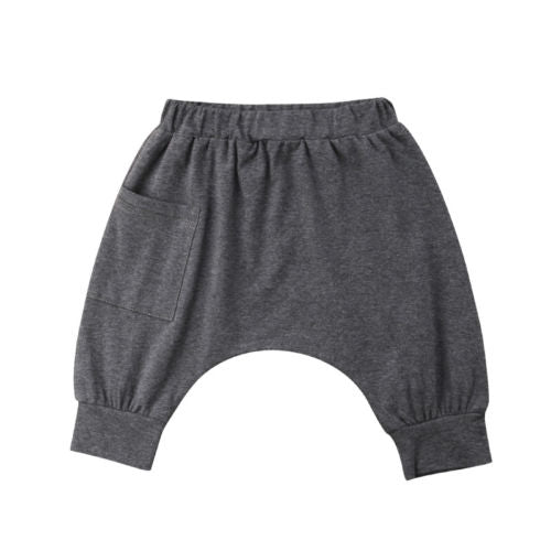 Casual Toddler Baby Kids Boy Clothing Cotton Pants Panty Harem Pants Casual Trousers Clothes Boys Pants 0-5T