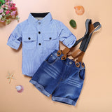Toddler Boy Clothes Summer Children Clothing Boys Sets Costume For Kids Clothes Sets T-shirt+Jeans Sport Suits 2 3 4 5 6 7 Years