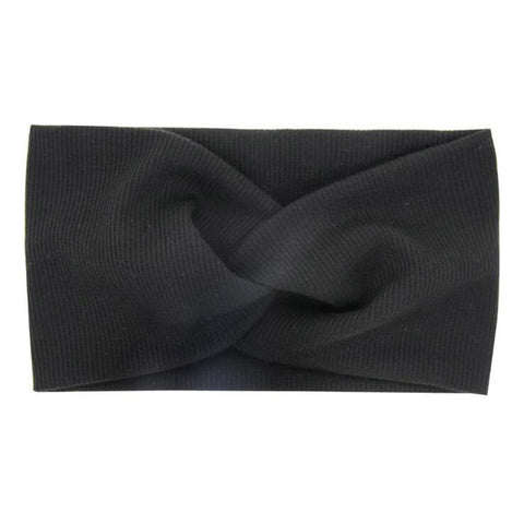 New Baby Girls Headband Top Knot Elastic Turban Hairband Kids Head Wrap Ears Warmer Headwear Girls Headbands Hair Accessories