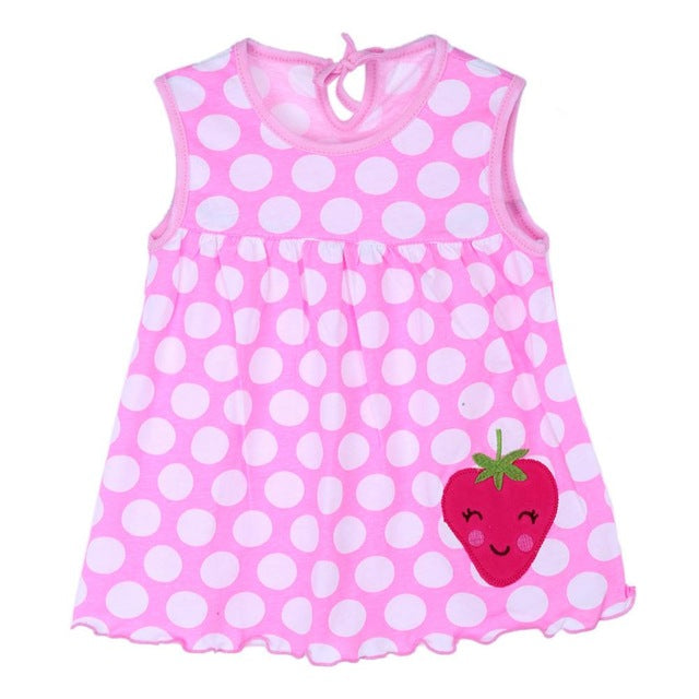 2019 Summer Baby Dress Beautiful  Fashion Girls Infant Princess Dresses A-Line Cotton Children Soft Clothes Kids Clothing Dress