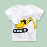 Girls T shirt Print Cartoon Kids Clothing New 2019 Summer Fashion Children Girl Short Sleeve Cotton T shirts For Boys
