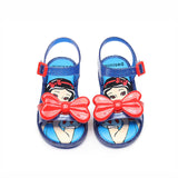 Mini Melissa Mickey Bow Shoes 2019 New Summer Girls Jelly Shoe Girl Non-slip Kids Beach Sandal Toddler Sandals Princess