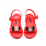 Mini Melissa Mickey Bow Shoes 2019 New Summer Girls Jelly Shoe Girl Non-slip Kids Beach Sandal Toddler Sandals Princess