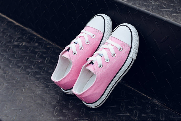Kids Shoes for Girl Children Canvas Shoes Boys Sneakers 2019 Spring Autumn Girls Shoes White Short Solid Fashion Children Shoes