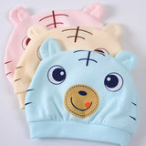 Random Color Bear Ear Hat Baby Winter Hat Newborn Costume Kids Beanie Knitted Toddler Cap Infant Child Cotton Hat Warm Hat