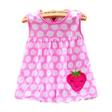 2019 Girls Clothing Summer Girl Dress Baby Girls Infant Kids Cartoon Floral Dress Clothes Sundress Casual Dresses 0-24 Months